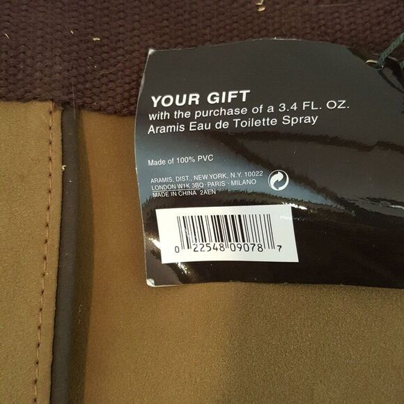 Aramis Jet Setter Large Overnight Luggage Bag Brown Promo 19" New - Picture 11 of 12